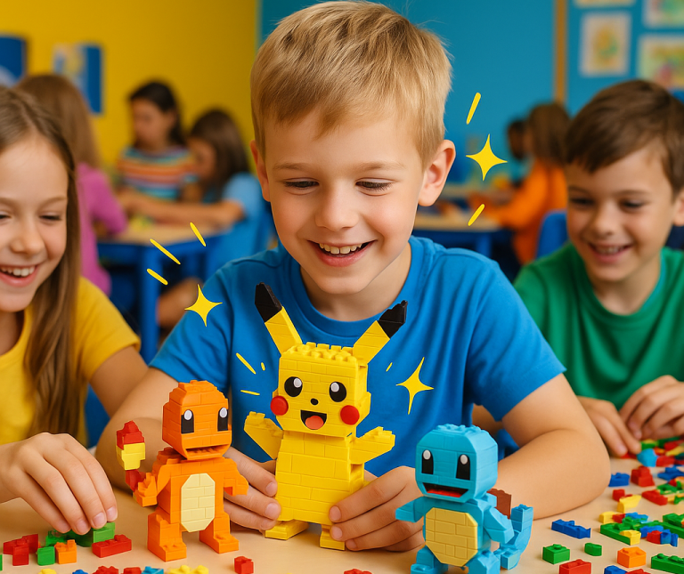 Letný tábor LEGO® & Pokémoni čo obsahuje?